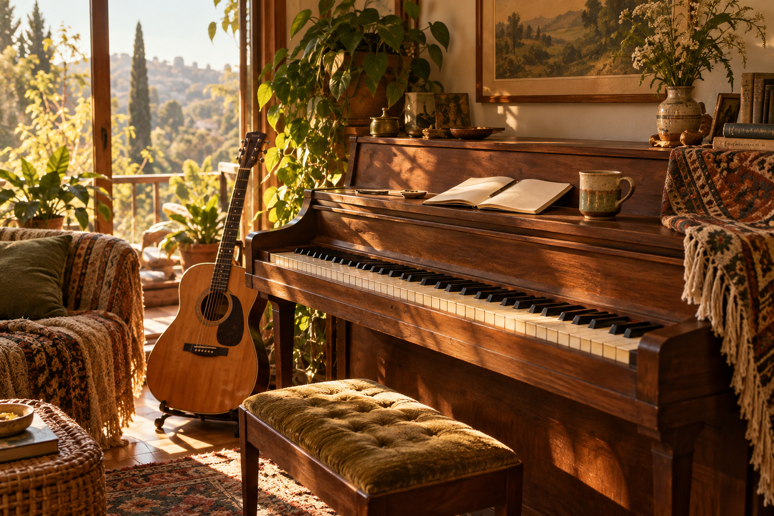 Musical illustration for Carole King