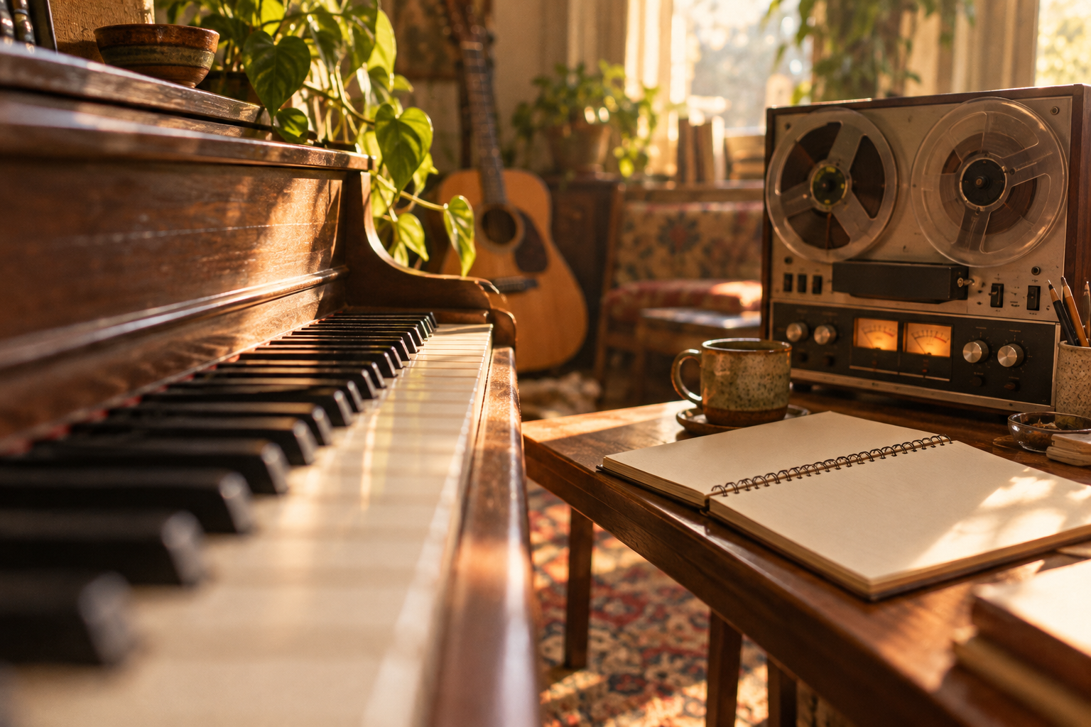 Thematic musical detail for the Jackson Browne collection