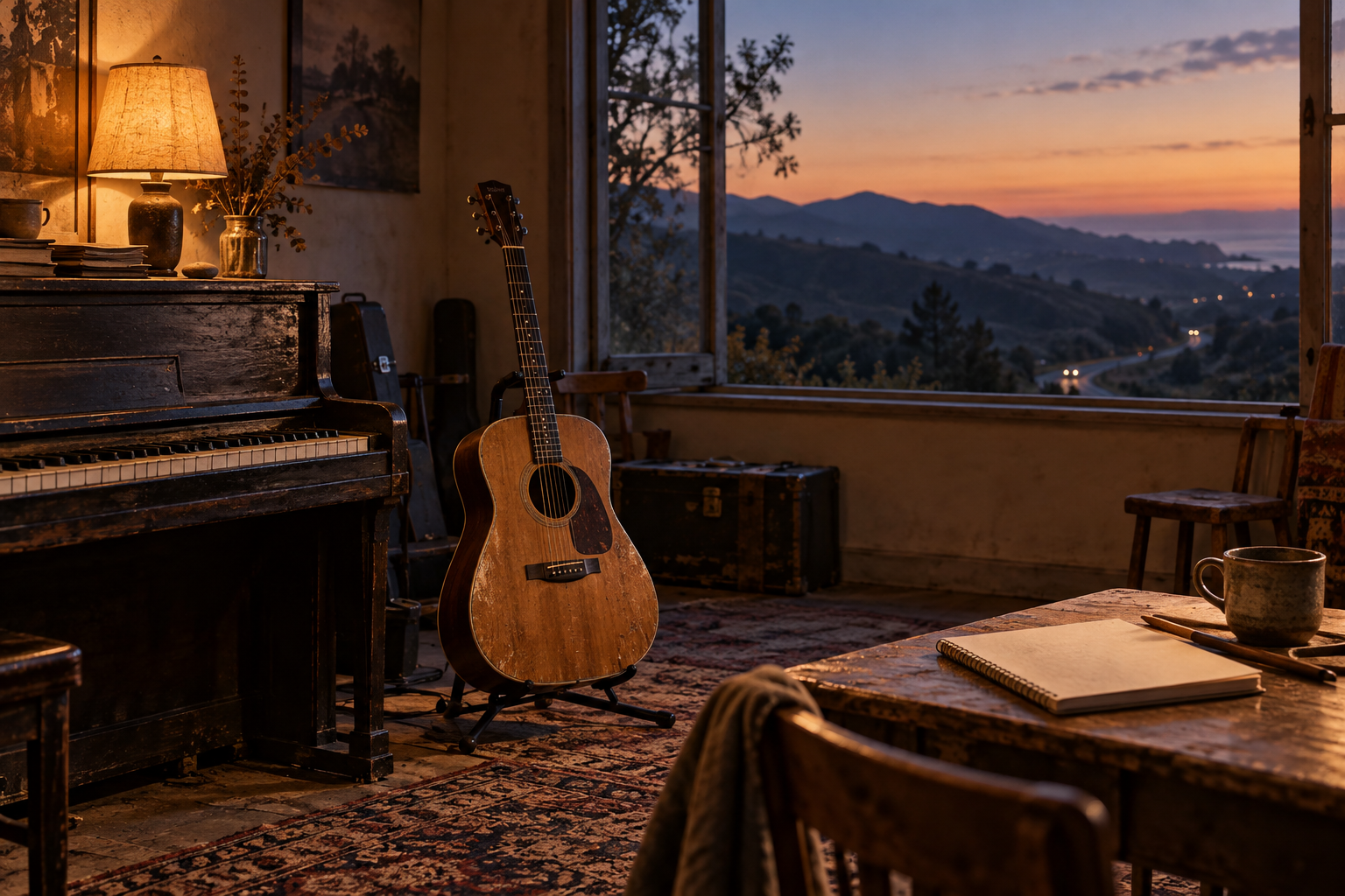 Musical still life for The Pretender: Everyday Motion, Complicated Feeling
