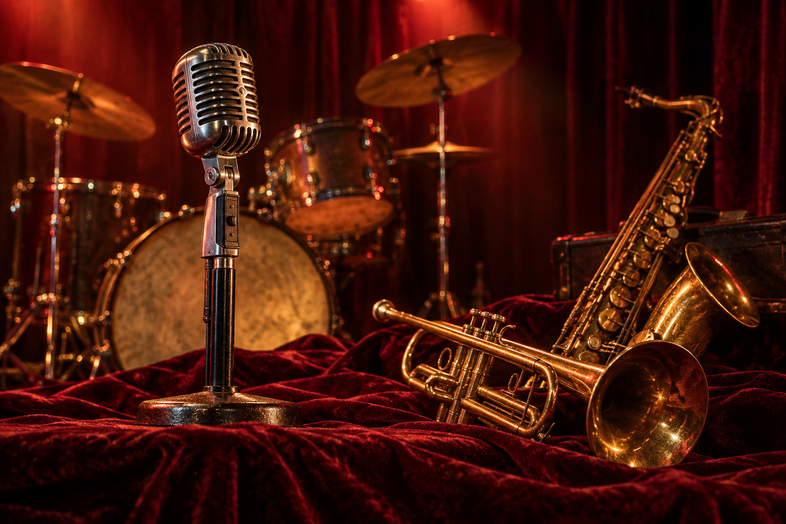 Musical illustration for James Brown